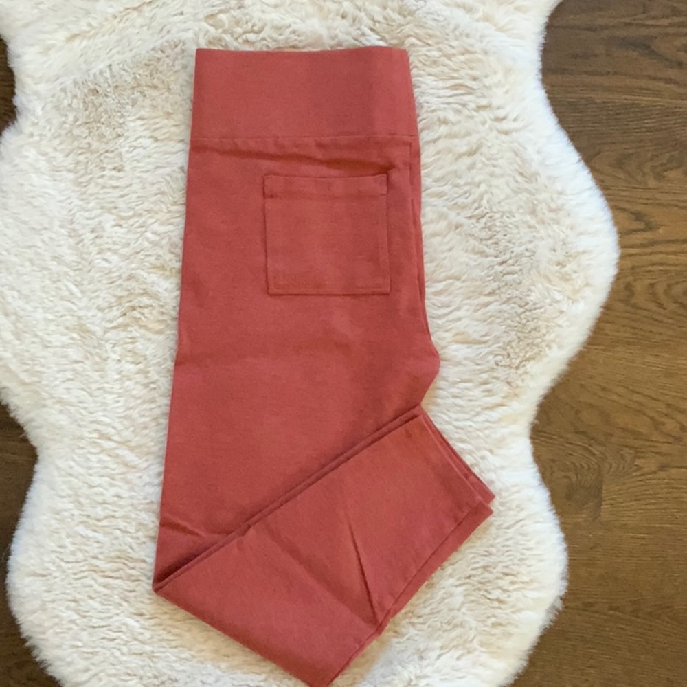 Lou & Grey for Loft copper melange legging